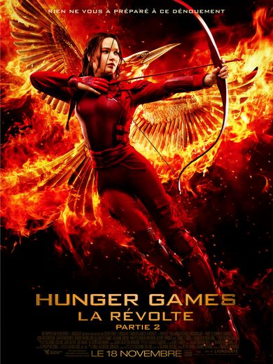L'affiche du dernier volet d ela saga "Hunger Games".