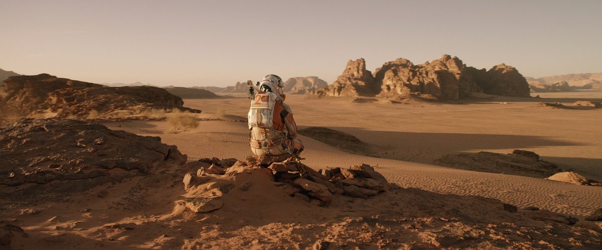 "Seul sur Mars" avec Matt Damon.