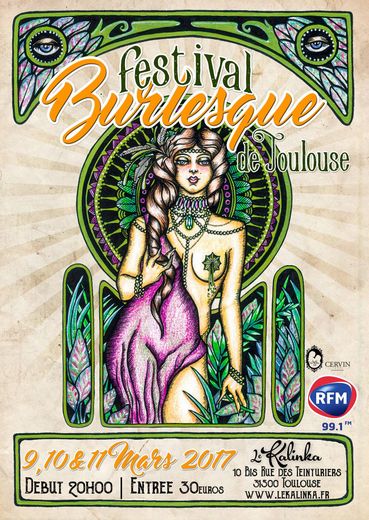 Festival Burlesque Toulouse 2017