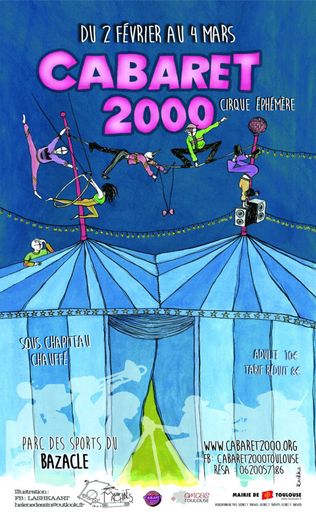 Embarque pour un voyage sous les étoiles avec le cirque "Cabaret 2000"