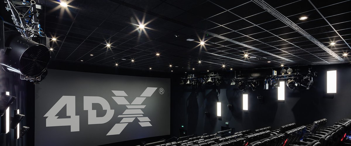 Sièges/fauteuiles 4DX cinéma Gaumont Labège