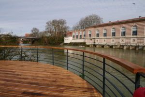travaux île du ramier emulation nautique