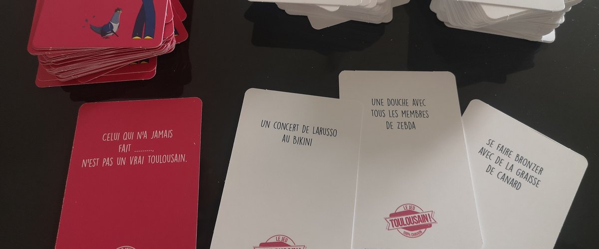 "Toulousain, le jeu" : une partie de cartes façon Blanc Manger Coco avec Mélissa & Fred