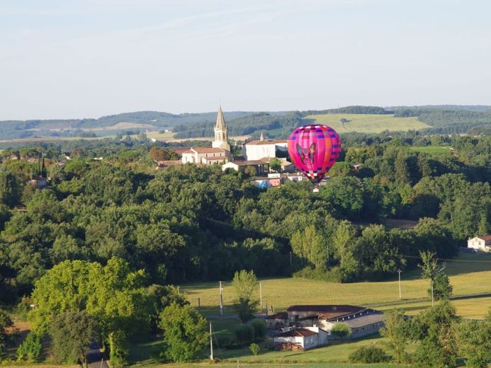 Vol en Montgolfière au dessus du Tarn