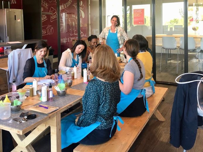 Atelier initiation cosmétiques naturels avec Leatitia