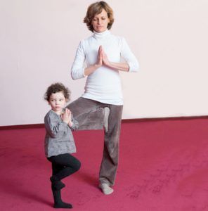 yoga et son enfants