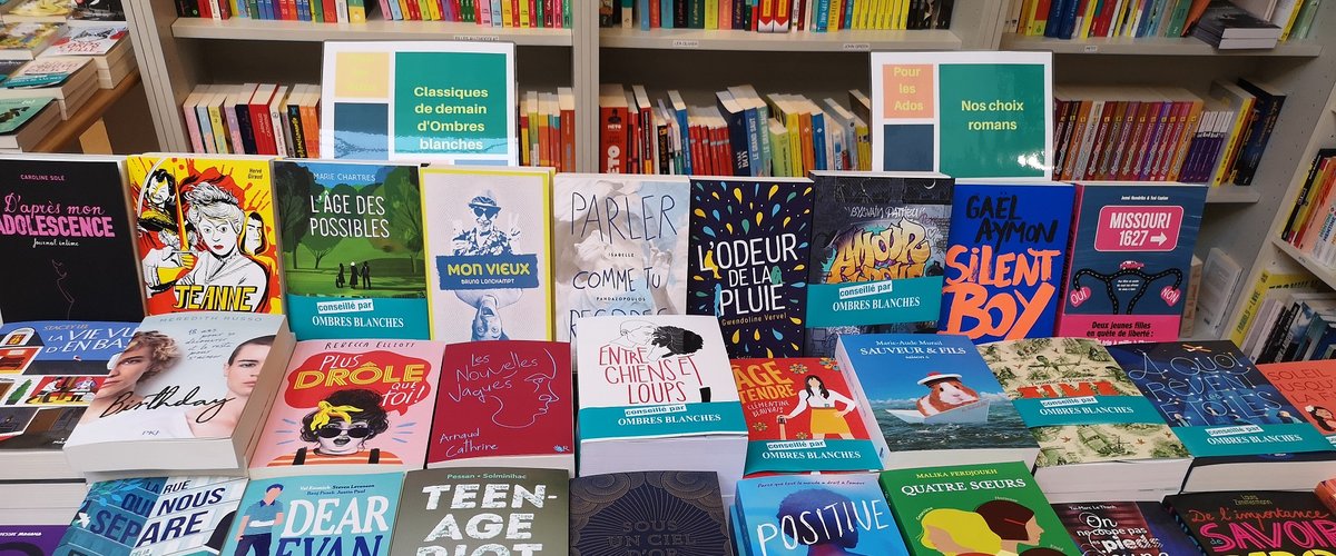 10 livres jeunesse à dévorer pendant les vacances avec la librairie Ombres Blanches !