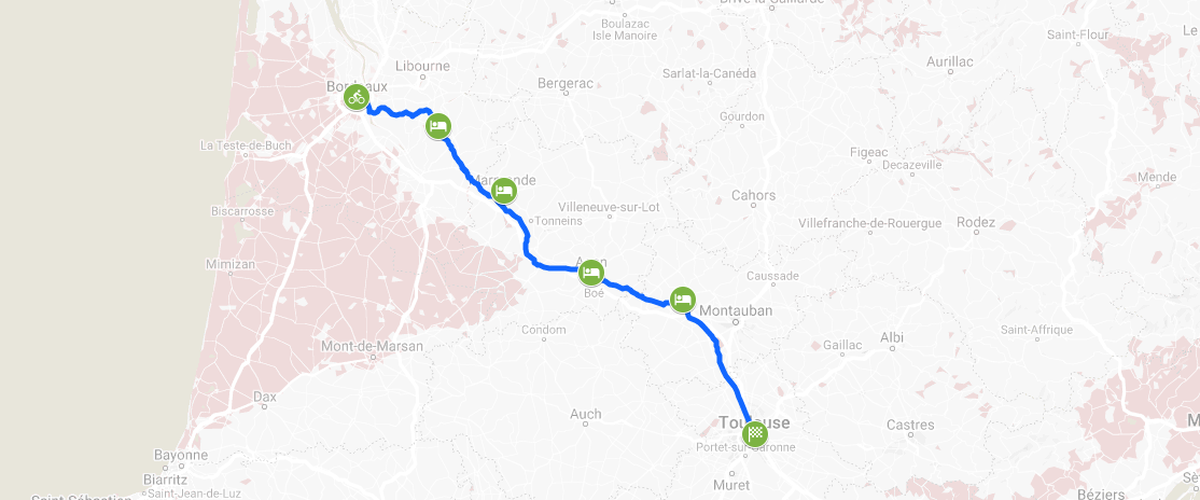 Circuits vélo au départ de Toulouse : pour un week-end ou une semaine, pédalez vers de nouveaux horizons !
