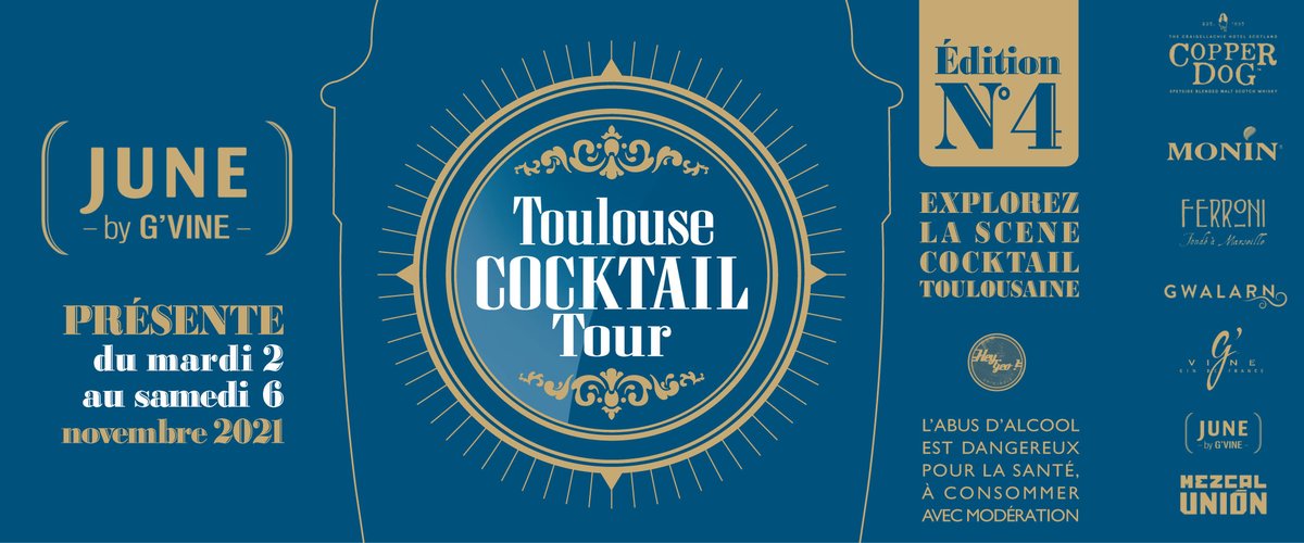 Pour sa quatrième édition, le festival Toulouse Cocktail Tour promet de "shaker" la Ville rose !