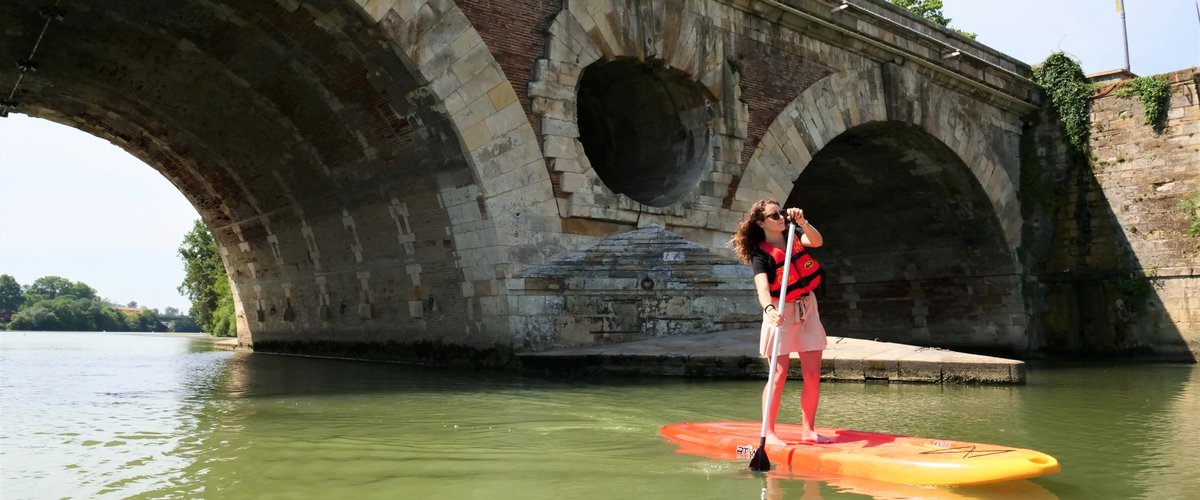 Visiter Toulouse en canoë ou en paddle : cet été, l'agence Granhota renouvelle la location d'embarcations sur la Garonne !