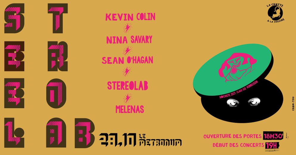 Stereolab en concert au Metronum