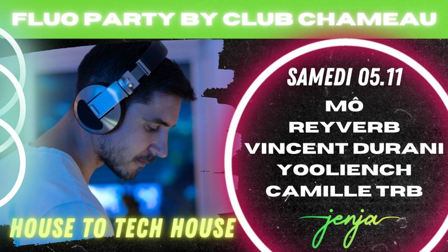 Fluo Party by Club Chameau au Jenja