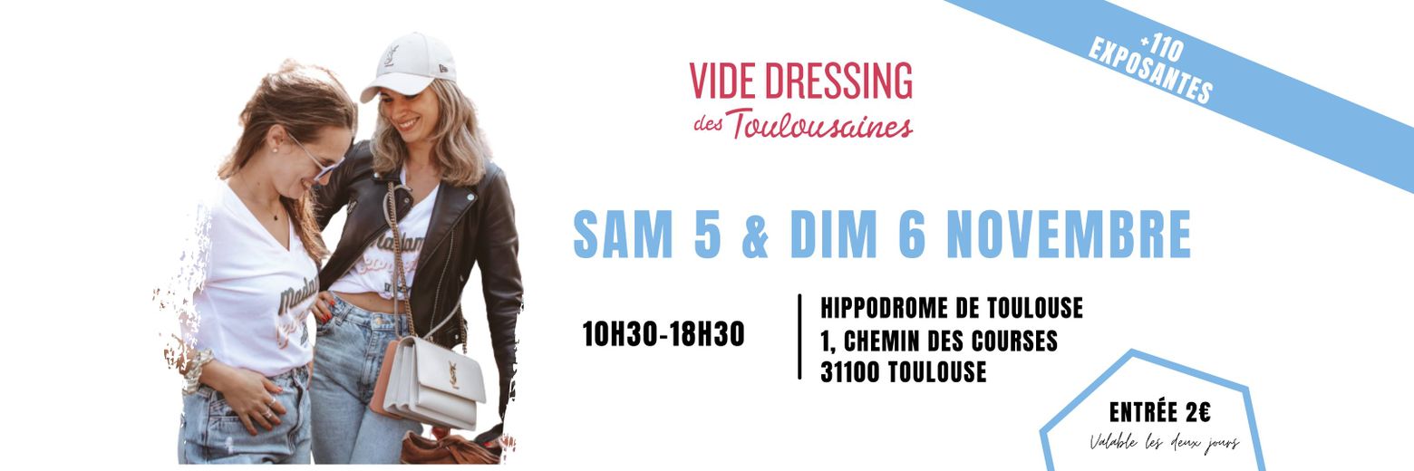 Vide dressing géant à l'hippodrome de Toulouse