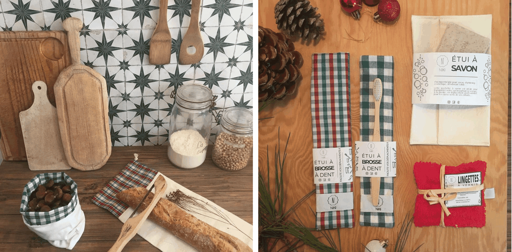 La marque d'accessoires zéro déchets crée par Natacha Niki accessoires .