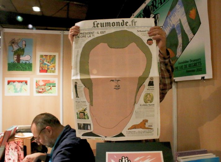 Stand "Arbitraire" ©Estelle Ben-mghira