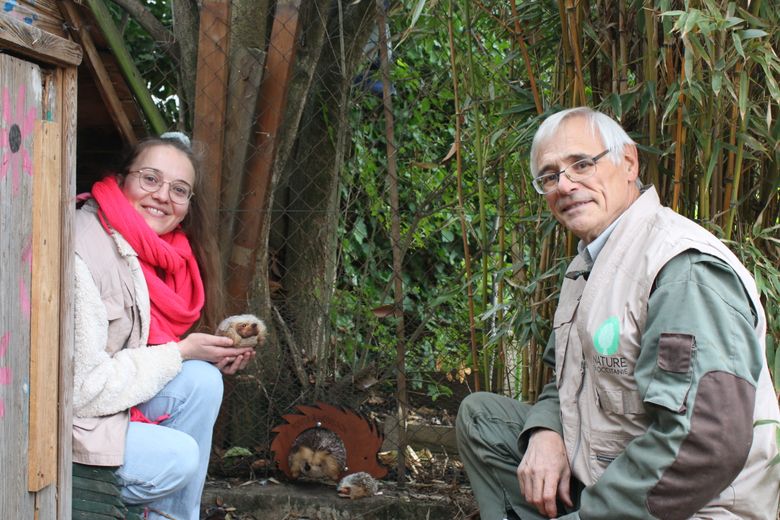 Aude et Patrick, bénévoles de Nature en Occitanie ©Estelle Ben-mghira