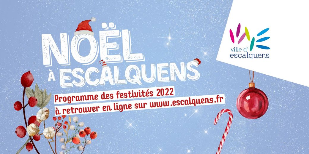 Affiche Noël à Escalquens