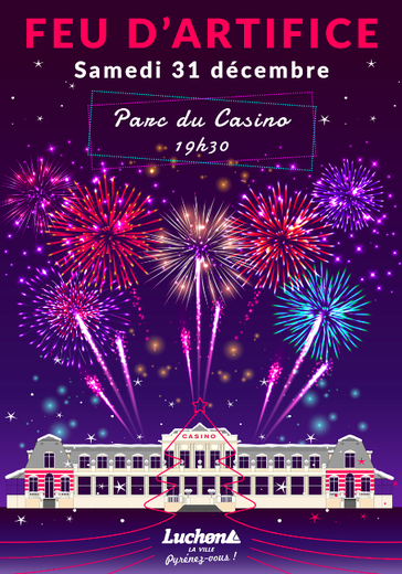 Le feu d'artifice organisé le 31 décembre 2022