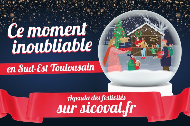 Affiche Festivités de noël sicoval