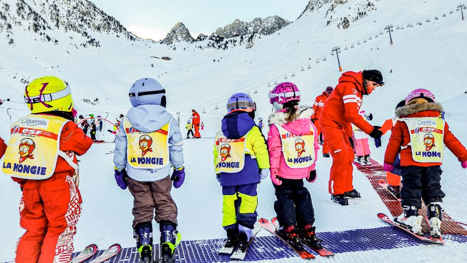 Domaine skiable côté piou-piou