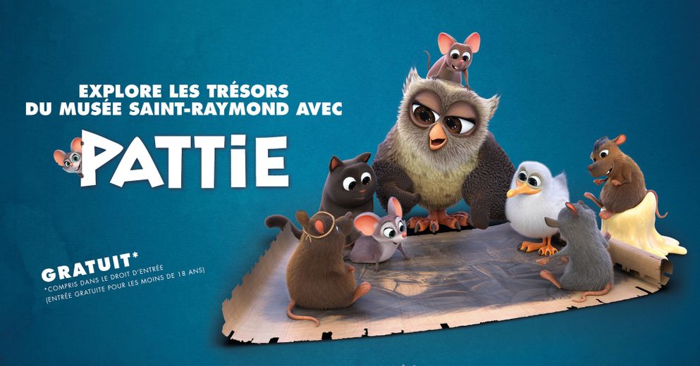 Explore les trésors du Musée Saint-Raymond avec Pattie au Musée Saint-Raymond