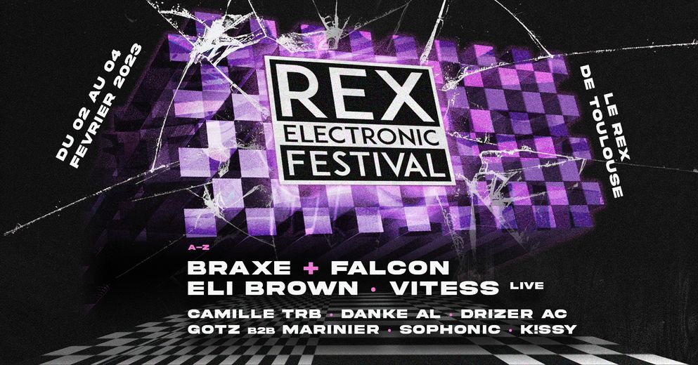 Rex Electronic Festival 2023 au Rex de Toulouse