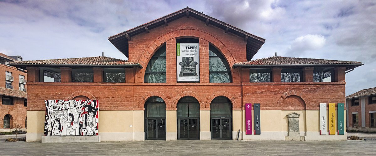 Le musée des Abattoirs à Toulouse, inscrit au titre des monuments historiques de la France