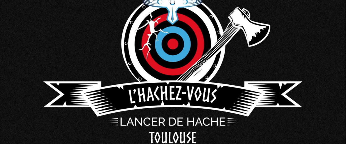 Bûcheron Logo Symbole Hachette Hache Anneaux En Bois Avec