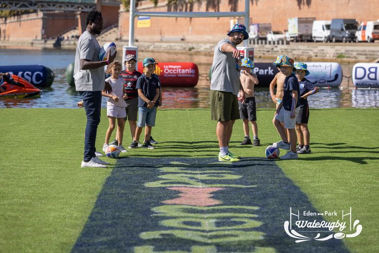 Initiation enfants au WateRugby
