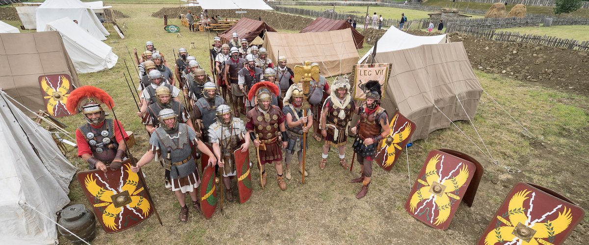 Les romains arrivent au village !