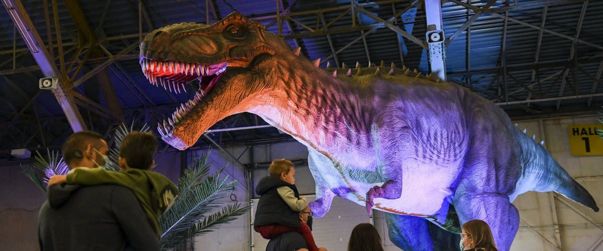 Une exposition sur les dinosaures 100% immersive