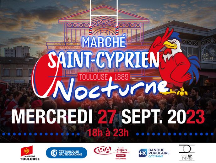 Nocturne au marché Saint-Cyprien