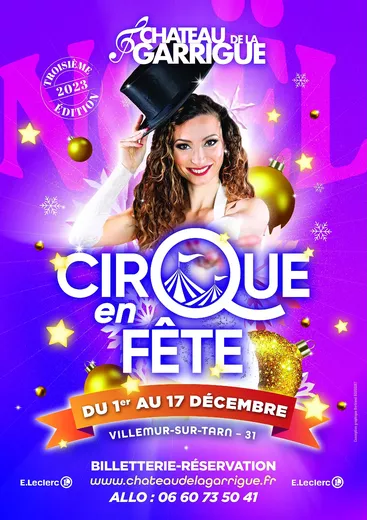 Numéros jamais vus en France et show magique Cirque en Fête s